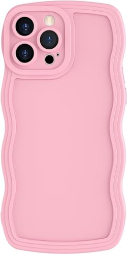 miyonsin Cover per iPhone 15 Plus, Anti Ingiallimento Custodia con Antiurto, Anti-Graffio e Colorato Moda TPU Case per Ragazze e Donne, Durevole Flessibile Antiurto Cover per iPhone 15 Plus, Rosa