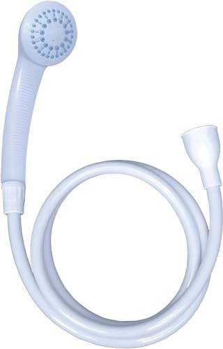 PADMASHRE Bathroom Shower Spray Head & Hose Solo for Basin Bath Taps Push On for Single Mixer Tap 1.5M