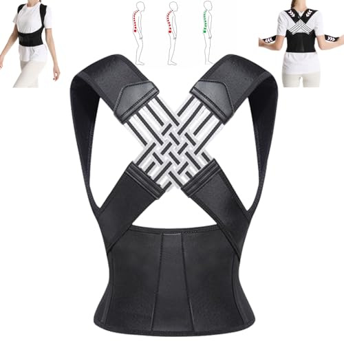 Haltungskorrektur Band,Haltungstrainer Rücken,Rücken Geradehalter,My Hanna Wirbelsäule Pro,haltungshero,haltungskorrektur Rückenbandage Für Männer Und Frauen,rückenstützgürtel Rücken Geradehalter