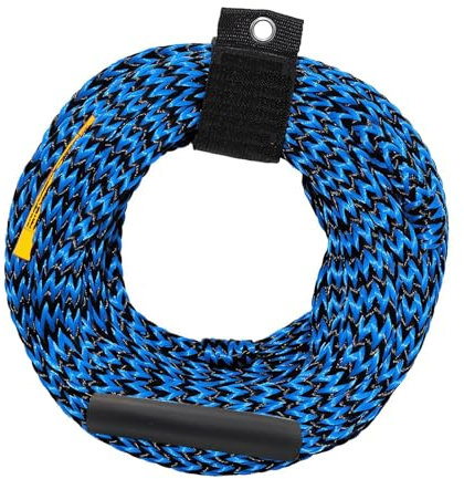 Oshhni Schlepptau Harness Heavy Duty Towable Tube Seil Schlepptau Seil für Wasserski Schleppen Sport, Blau