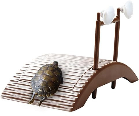 Sosoport 2stücke Teilige Kunststoff-kletterplattform Für Schildkröten Aquarium-Becken Kletter Und Sonnenliege-plattform Für Haustier-Reptilien
