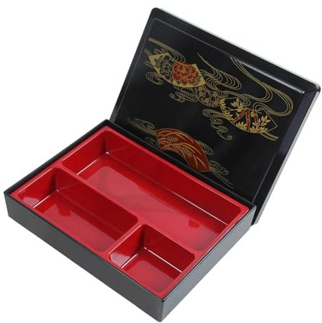 XINCXIN Boîte à bento for adultes, boîte à sushi, boîte à bento japonaise, plat de service, boîte à bonbons, plateau à sushi japonais, boîte à bento for pique-nique, chantier, bureau