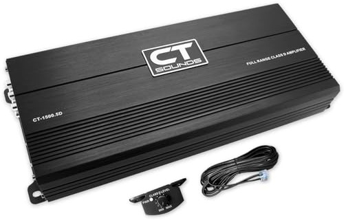 CT Sounds CT-1500.5D 1800W RMS Full-Range Class D 5-Channel Car Amplifier