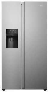 Amerikanischer Kühlschrank - HAIER - HSOGPIE9183 - Klasse E - 515 L (337+178) - 40 dB - Grau