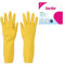 Sorbo Gants de Ménage en Nitrile sans Latex – Gants Hypoallergéniques avec Manches Longues – Disponibles en Tailles S, M, L – Pour Nettoyage, Jardinage et Usage Domestique