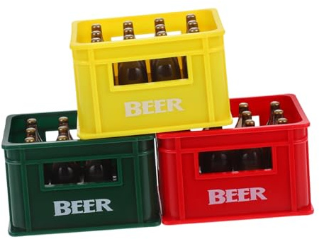 SOLUSTRE 3pcs Cartoon Beer Bottle Openers with Magnet Magnetic Fridge Stickers for Soda Bottles Portable Kitchen Bar Accessories Fun Party Favors for Camping and Rv Use