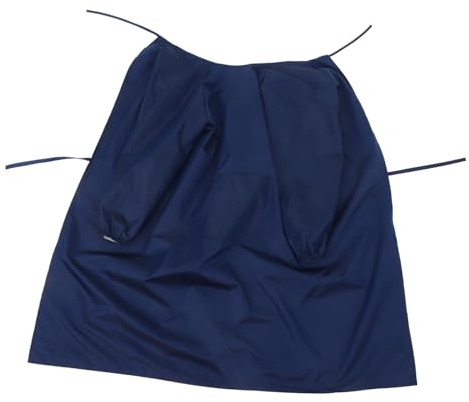 CLISPEED Long Sleeve Apron with Pockets for Men and Women Oilproof Protective Smock for Cooking Painting Workshop Breathable Fabric Comfortable Loose Fit