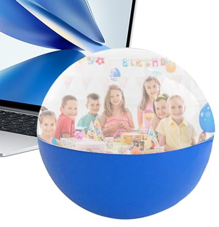 de Memoria - Bola de Pantalla Digital de 6.86 centímetros | Orbe Iluminado Para Bodas - para Aniversarios Niños Adultos Cumpleaños Bodas Fiestas Nocturnas Navidad Halloween Hogar Interior Exterior