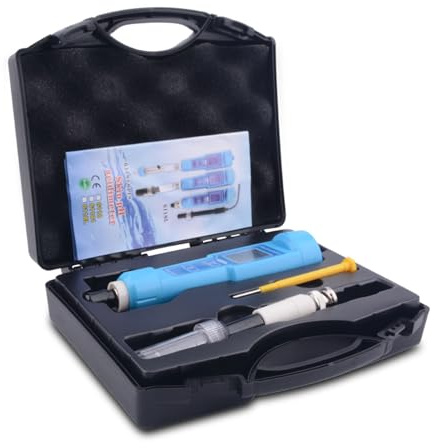 Misuratore di acidità digitale penna tester dell'acqua portatile con soluzione di calibrazione 0-14 per bere idroponica tester digitale