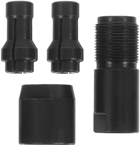 Angoily Adaptador de amoladora angular a mandril recto Accesorios de conversión de amoladora compatibles con el tipo 100 con cabezal de conversión de 3/6 mm para amolado