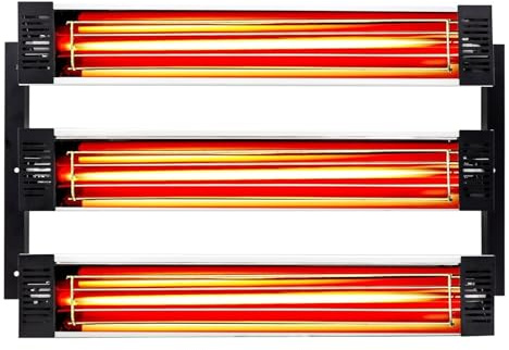 Lampada Termica A Onde Corte For Polimerizzazione Della Vernice 3000W Asciugatrice For Forno Cabina Di Verniciatura Luce Riscaldamento For Riparazione