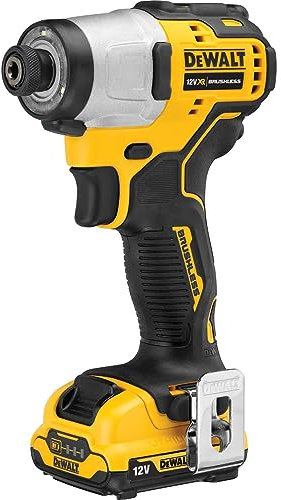 DEWALT 12V XR B/L SUB-COMP IMP Driver 2 X 2AH