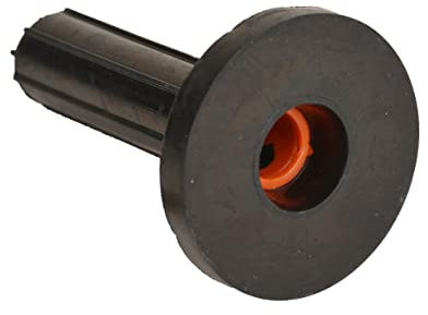 10 Stück - Schallschutzdübel Nennweite 10 mit Bund für Bohrloch 10x40mm - Ideal für Befestigungen im Heizungs-, Lüftungs- und Sanitärbereich zur Schallreduzierung