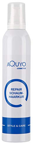 Style & Care Repair Schaumhaarkur für strapaziertes und geschädigtes Haar (300ml) | Haarschaum zur Haarpflege mit Jojobaöl | Haarkur Schaum ohne Silikone & Parabene