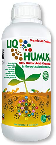 HuminTech LIQHUMUS 1 l Liquid 18 Huminsäuren Fulvosäuren Bodenverbesserer