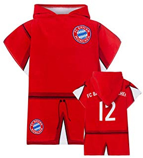 FC Bayern München Kinder Baby-Poncho Handtuch