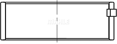 MAHLE Bronzina di biella 081PL21836025