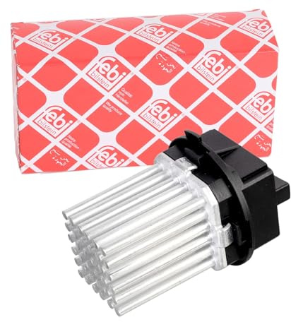 febi bilstein 176588 Widerstand für Innenraumgebläse, 1 Stück | Kompatibel mit: CITROËN C3 II, C3 II Kasten/Schrägheck, C3 PICASSO, C4 Coupe, C4 GRAND PICASSO I, C4 I