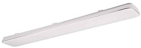 Reality LED Lampada da soffitto Blanca R64144401, plastica bianco opaco/cromato, incl. LED 46 Watt, dimmer interruttore