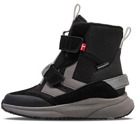 hummel Reach Conquer Super High Tex Jr Unisex Boot Boot - Barn och tonåringar, Svart grå, 38 EU