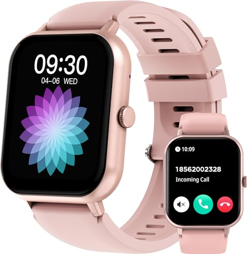 Smart Watch for Women Men Answer/Make Calls, Fitness Tracker Heart Rate Blood Pressure Blood Oxygen Monitor, Pedometer Calories Step Counter, Sleep Tracker, Sport Modes Smart Watch for Android iOS