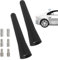 2 Piezas Antena de Coche Universal Antena Radio Coche 6,5 cm Antena de Techo para Vehículos con Adaptadores M4, M5, M6 Potente Recepción FM/Am/Dab para Coches, Camiones, Furgonetas