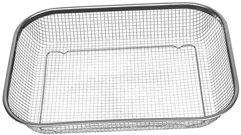 TOPBATHY Cesta para Palillos Grande De Acero Inoxidable Malla Resistente, Cesta Metálica para Lavavajillas, Soporte para Utensilios De Cocina, Apta para Armario y Secado