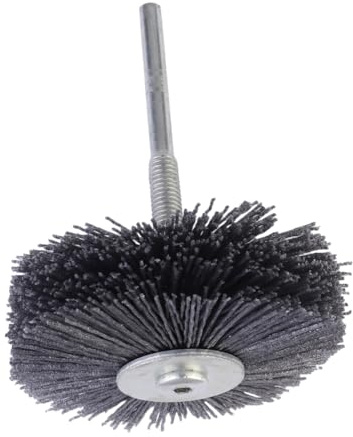 EXHUMKY Herramientas De Alambre Abrasivo Cepillo De Rueda De Alambre Para Pulir Madera Herramienta De Pulido Para Trabajos De Detalle Madera