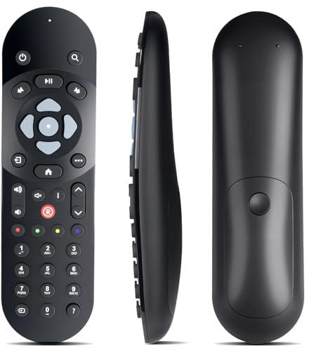 Telecomando a infrarossi compatibile con Allen Sky Q Telecomando, Sky Q Box, Sky Q TV Box, Sky Q Mini Box e Sky Q Silver Box, telecomando di ricambio per ricevitore Sky Q, maneggevole