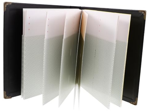 NOLITOY Álbum para Billetes con Diseño Color Resistente Organizador Duradero para Entradas Sueltas Libro de Colección Práctico para Billetes y Tickets de Conciertos