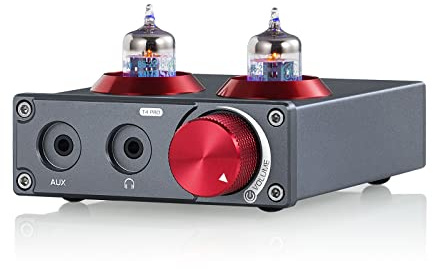 Audio Preamplifier, Mini Vacuum Tube Phono Preamplifier for Turntable, PC, MP3, TV, and Home Stereo Headphone Amplifier