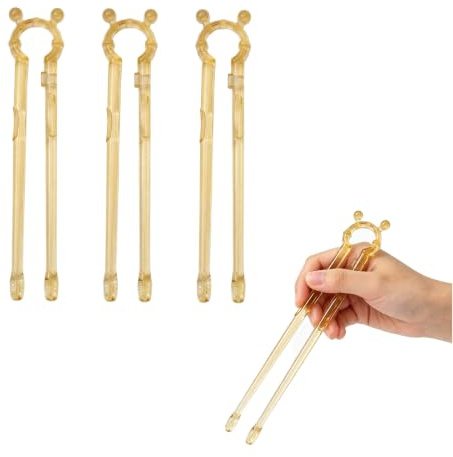 3-Pack Kids Chopsticks, Chopsticks for Kids,PPSU Training Chopsticks for Beginners, Toddler Learning Chopstick Helper for Independent Eating