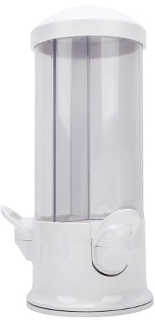 Xiuganpo Bonbonspender, um 360° Drehbar, mit Dreifacher Snack-Aufbewahrung für Zuhause und Büro, perlweiß, 27,3 X 15,3 X 15, Cm (-in-1-Süßigkeitenmaschine)