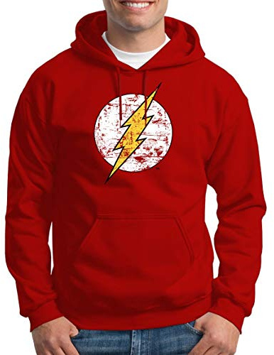 TShirt-People The Flash Logo Kapuzenpullover Herren