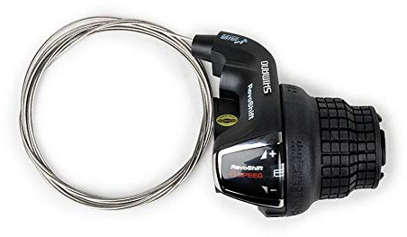 SCHWARZ Shimano Drehgriffschalter Revoshift SL-RS 45 6 fach oder 7 fach rechts(6 fach)