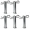 Boulons à changement rapide Werhe® 5 pcs. pour foreuses de terre. Verrou de sécurité à goupille fendue. Fabriqué en acier à ressorts de haute qualité.