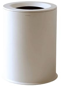 COSMIC Papelera Blanco Mate Geyser (5L)