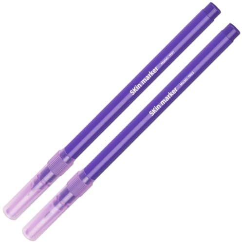 TOSSPER Haut-markierungs-Stift, Fach Marker Pen Tattoo Pen Tip Marker Pen (0,5 Mm 1 Mm)
