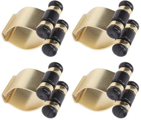 Billard Queue Halter, 4 Stück Billard Snooker Queue Lokalisierungs Clip Halter, Billard Queue Stangenhalter Pool Queue Rack Wandhalterung Pool Stockhalter Organisatoren für Angelrute Billard Queue