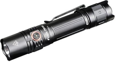 Fenix PD35 V3.0 LED-Taschenlampe, Taktische Kleine Gerade Taschenlampe, 1700 Lumen, 357m Leuchtweite, 230 Stunden Leuchtdauer, 5 Helligkeitsstufen und Strobe, IP68 Schutz, schwarz, Multi-Szenarien