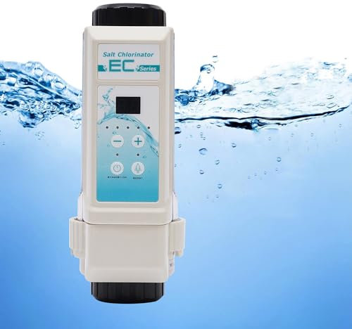 XNYXLPP Salzwasser-Chlorierer, selbstreinigender Salzwasser-Pool-Chlorgenerator, einfach zu bedienender Pool-Chlorgenerator (8g/h 220V)