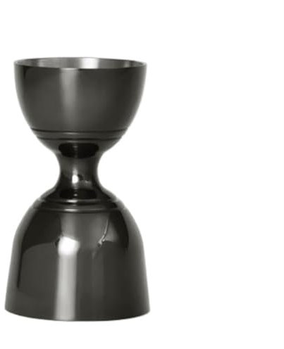 CHFYIJYHM Jigger de cóctel Bar Bell Jigger, Jigger Doble de Medida de Tiro, for Suministros de Barra de Camarero(Schwarz)