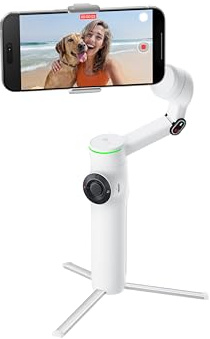 Insta360 Flow 2 Pro 3-Axis AI-Powered Smartphone Gimbal, Summit White