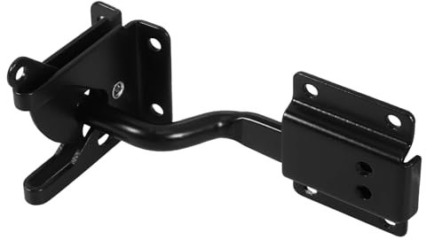 BUGUUYO Outdoor Fence Gate Latch Bolt Lock Gate Hardware for Barn Door with Zinc Plated Easy Install