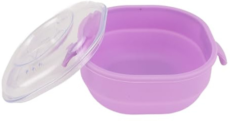 SIXRUN Máquina Calentadora de Cera Caliente Eléctrica de 100W, Herramienta de Depilación Eficiente con Diseño Plegable (PURPLE)