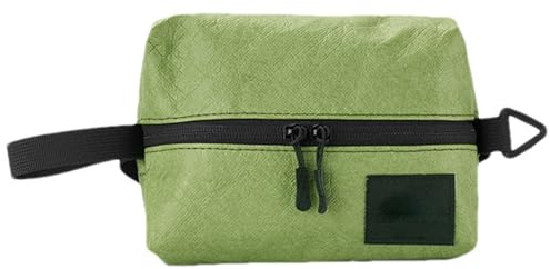 Soporte de Tejido de Bolsillo - Bolsa de Almacenamiento de Tejido al Aire | libre, impermeable, cremallera bidireccional | Elegante y diseño para viajes, camping al aire libre, coche, hogar