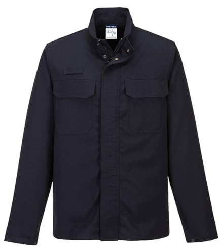 Portwest - Veste de Protection Contre Le métal fondu S - Bleu Marine