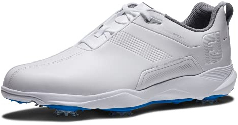 Footjoy Herren Ecomfort Golfschuh, weiß, 45 EU