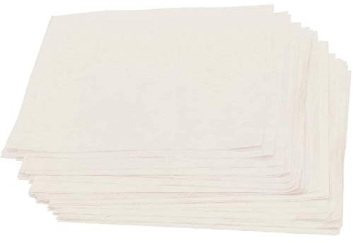 Sanmum Blumenpresse Nachfüllpackung, A5-Nachfüllpapier, Nachfülllinienpapier Refill Löschpapier für Hand Schreibunterlage (120 Stück Weiß, 15 x 21 cm)