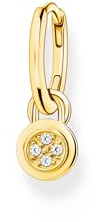 Thomas Sabo Damen-Creolen 925er Silber Zirkonia 32025628